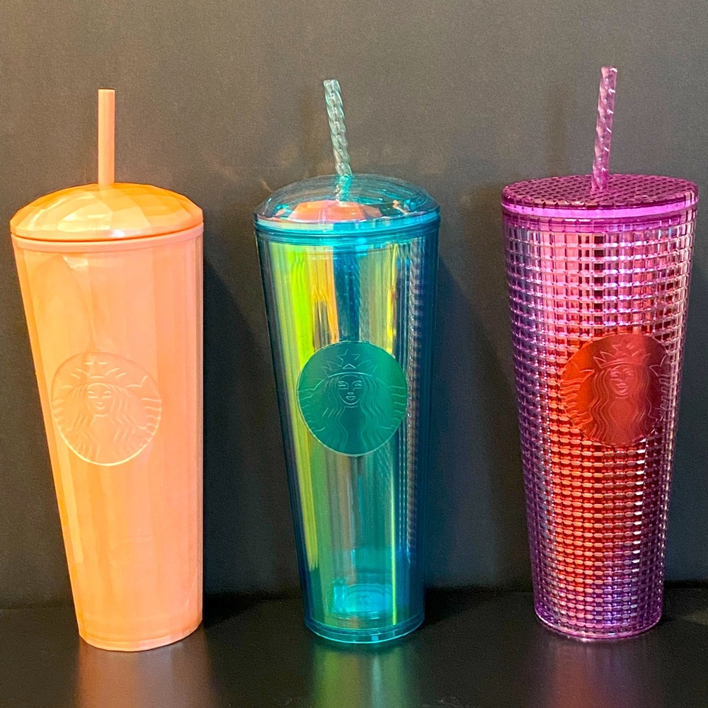 May 2021  1 Starbucks Pink Tumblers 24oz